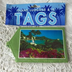 🖤NEW💕Island heritage luggage bag ID charm